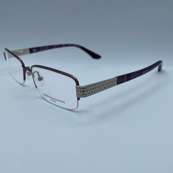 New DANA BUCHMAN Eyeglasses ANNICE Lilac Size 52-17-133 - Picture 9 of 16